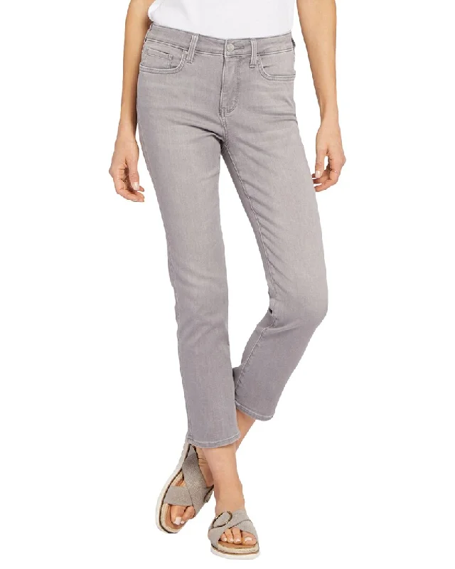 Elastic - waist denim jeans for maximum comfort and flexibilityNYDJ Sheri Seneca Ankle Crop Jean Elastic - waist denim jeans for maximum comfort and flexibilityNYDJ Sheri Seneca Ankle Crop Jean