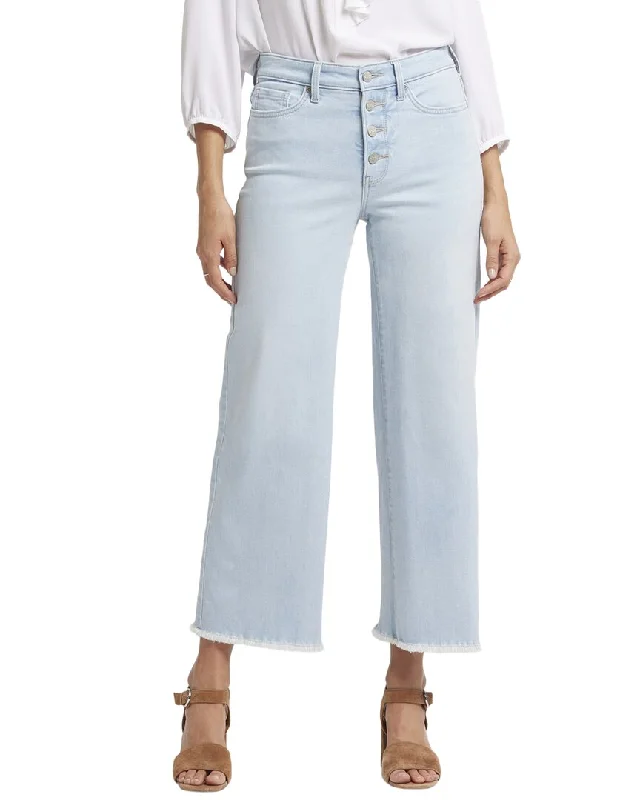 Wrinkle - resistant denim jeans for easy maintenance and hassle - free wearNYDJ Teresa Ocean Front Ankle Crop Jean Wrinkle - resistant denim jeans for easy maintenance and hassle - free wearNYDJ Teresa Ocean Front Ankle Crop Jean