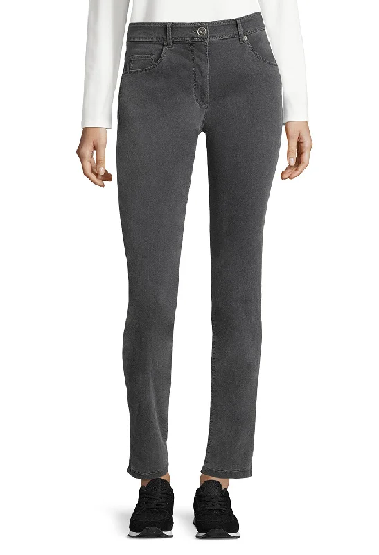 Low - rise denim jeans for a more youthful and daring stylePerfect Slim Jeans Grey