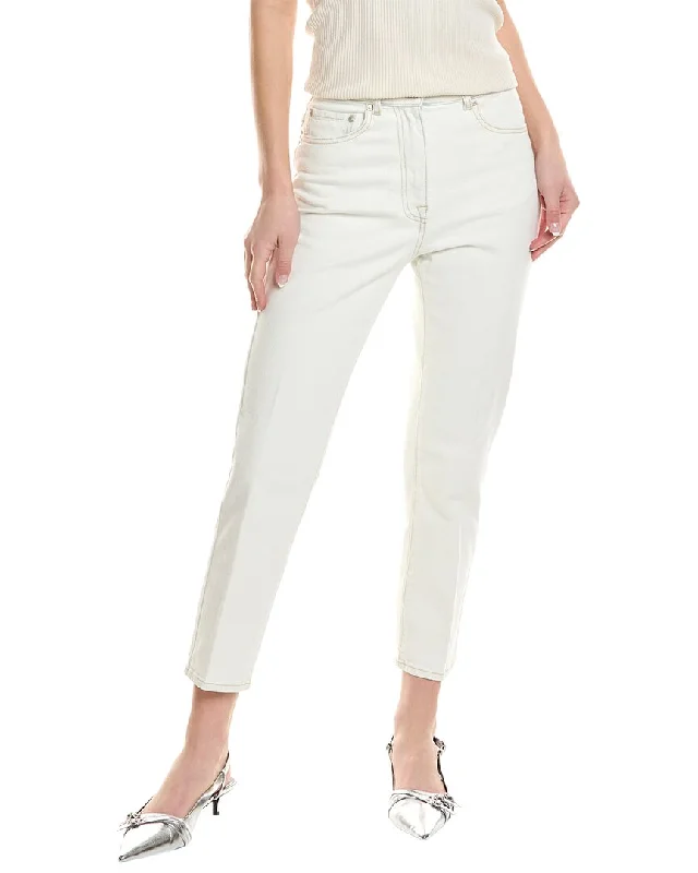 Denim jeans for a home improvement project to protect your legsPeserico White Straight Jean Denim jeans for a home improvement project to protect your legsPeserico White Straight Jean