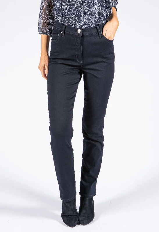 Celebrity - endorsed denim jeans popularized by famous personalitiesStraight Fit Jeans