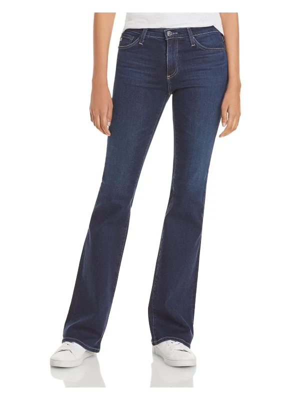 Denim jeans for a hiking trip to provide freedom of movement and durabilityThe Angel Womens Mid-Rise Stretch Bootcut Jeans Denim jeans for a hiking trip to provide freedom of movement and durabilityThe Angel Womens Mid-Rise Stretch Bootcut Jeans