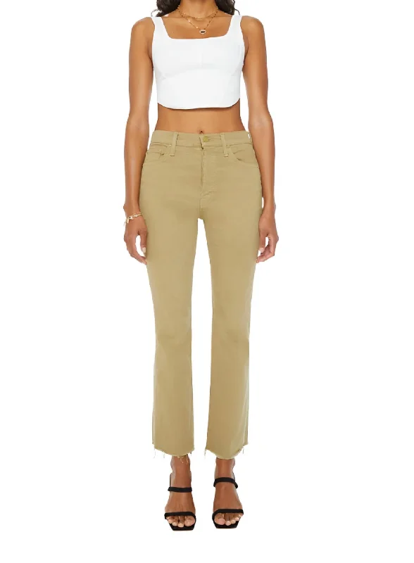 Organic cotton denim jeans for an eco - friendly and sustainable choiceTripper Flood Fray Jean In Cedar Organic cotton denim jeans for an eco - friendly and sustainable choiceTripper Flood Fray Jean In Cedar