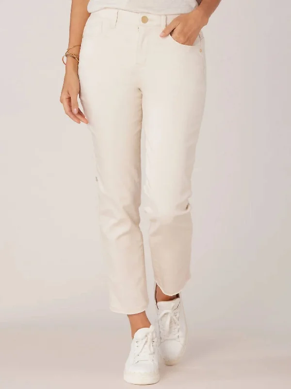 Plus size skinny fit stretch denim jeans for a flattering silhouetteWomen's "ab"solution Slim Straight Jeans In Beige Plus size skinny fit stretch denim jeans for a flattering silhouetteWomen's "ab"solution Slim Straight Jeans In Beige