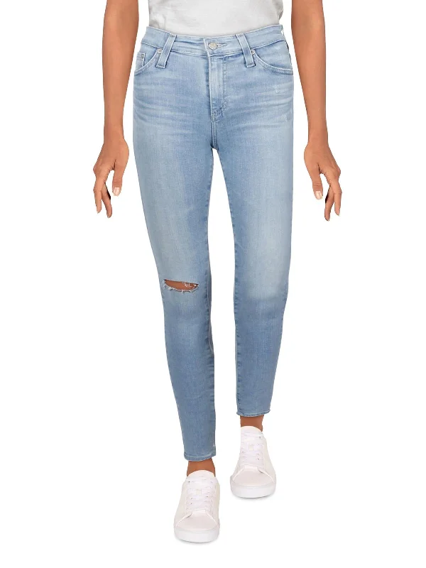 Denim jeans for a maximalist style with lots of layers and embellishmentsWomens Destroyed Ankle Skinny Jeans Denim jeans for a maximalist style with lots of layers and embellishmentsWomens Destroyed Ankle Skinny Jeans