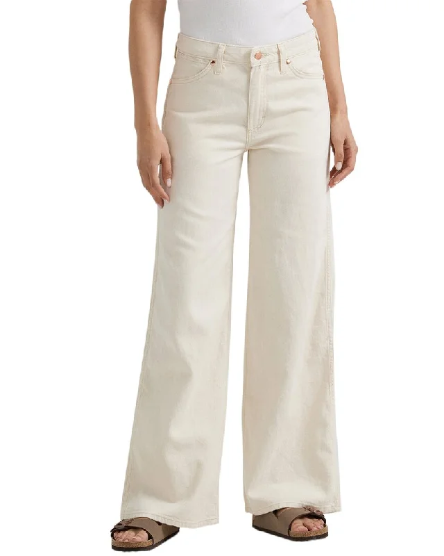 Affordable denim jeans for budget - conscious shoppers without sacrificing styleWrangler World Wide Natural Wide Leg Jean Affordable denim jeans for budget - conscious shoppers without sacrificing styleWrangler World Wide Natural Wide Leg Jean