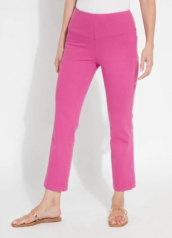 Sequined wide leg pants for women at clubBaby Bootcut Denim In Pink