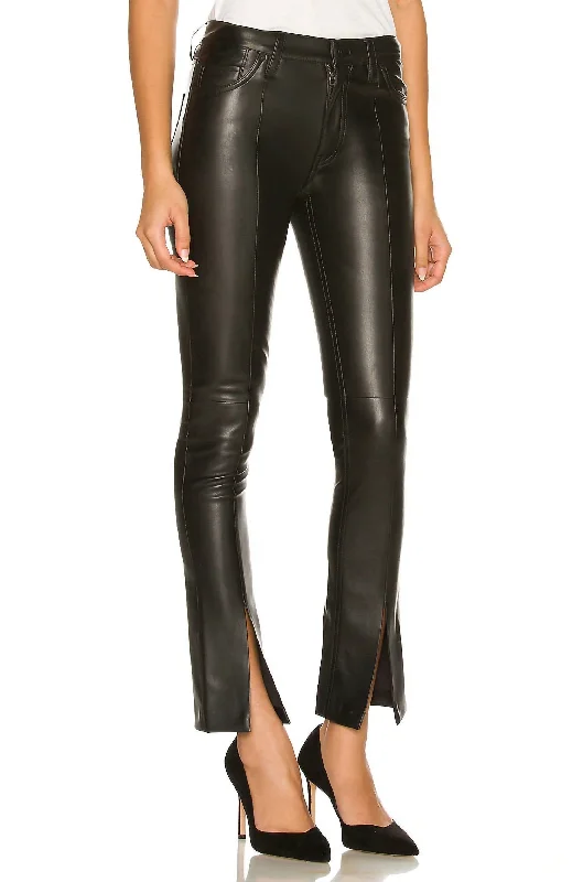 Paisley patterned wide leg jeans for women in an elegant and unique styleBarbara High Waist Straight Ankle Splice In Black Paisley patterned wide leg jeans for women in an elegant and unique styleBarbara High Waist Straight Ankle Splice In Black