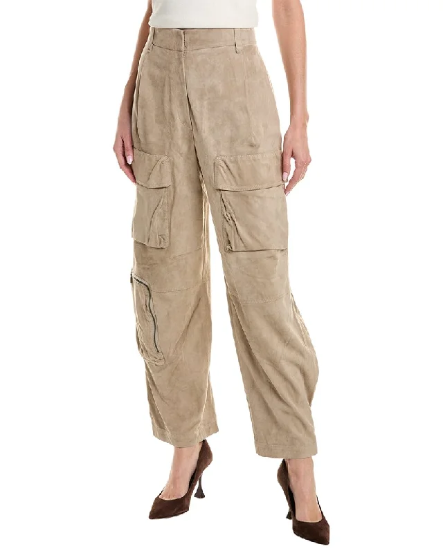 Sequined wide leg jeans for women in a glamorous and party - ready styleBrunello Cucinelli Leather Pant Sequined wide leg jeans for women in a glamorous and party - ready styleBrunello Cucinelli Leather Pant