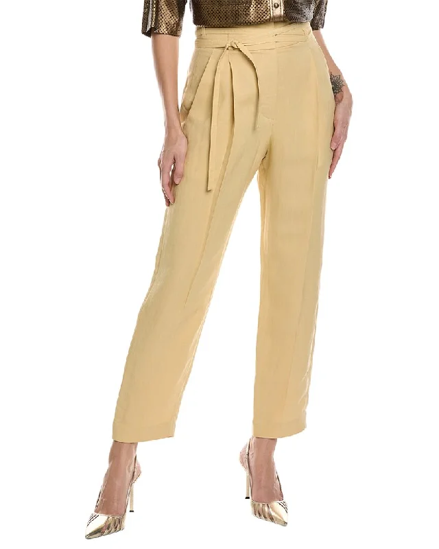 Flowy wide leg maxi pants for women in a beachy and romantic styleBrunello Cucinelli Linen-Blend Pant Flowy wide leg maxi pants for women in a beachy and romantic styleBrunello Cucinelli Linen-Blend Pant