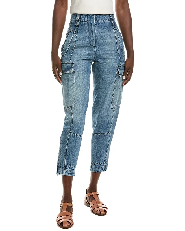 Ripped wide leg boyfriend jeans for women in a casual and cool styleBrunello Cucinelli Pant Ripped wide leg boyfriend jeans for women in a casual and cool styleBrunello Cucinelli Pant