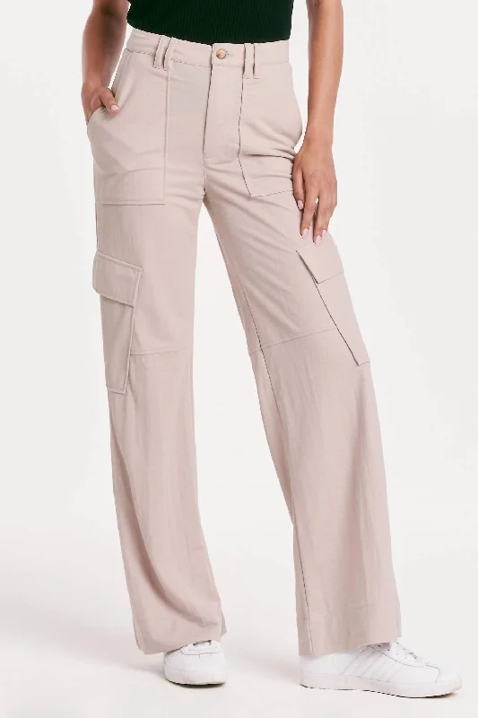 Corduroy wide leg jeans for women in a classic and comfortable styleCairo Pant In Tan Corduroy wide leg jeans for women in a classic and comfortable styleCairo Pant In Tan