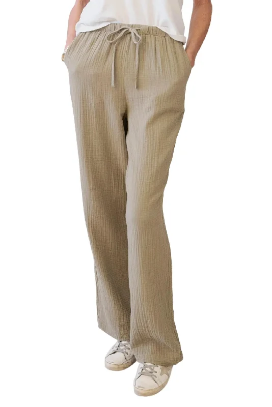 Culottes with pockets for women in functionalityEmmie Pants In Mermaid