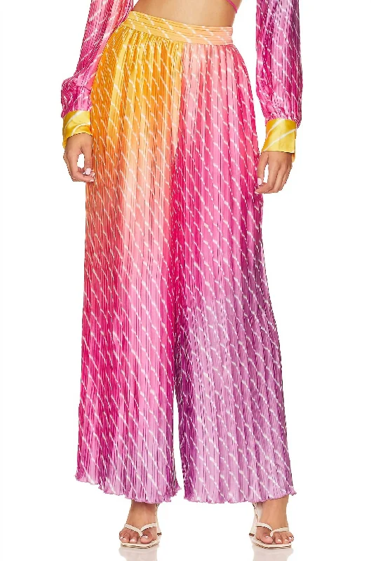 Metallic lame pants for women in a shiny styleEviie Pant In Multi