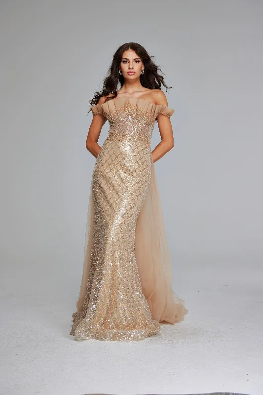Party Dresses with Embroidered Tribal Patterns and Satin Sash for Ladies' Cultural and Stylish LookJovani 39389 Party Dresses with Embroidered Tribal Patterns and Satin Sash for Ladies' Cultural and Stylish LookJovani 39389
