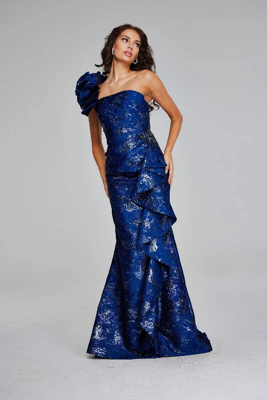 Party Dresses with Sequined Hearts and Satin and Lace Combination for Ladies' Valentine's Day Party RomanceJovani 39438 Party Dresses with Sequined Hearts and Satin and Lace Combination for Ladies' Valentine's Day Party RomanceJovani 39438