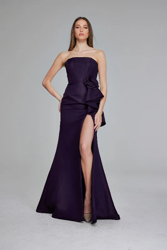 Chiffon Party Dresses with Embroidered Cuffs for Ladies' Elegant TouchJovani 40592 Chiffon Party Dresses with Embroidered Cuffs for Ladies' Elegant TouchJovani 40592