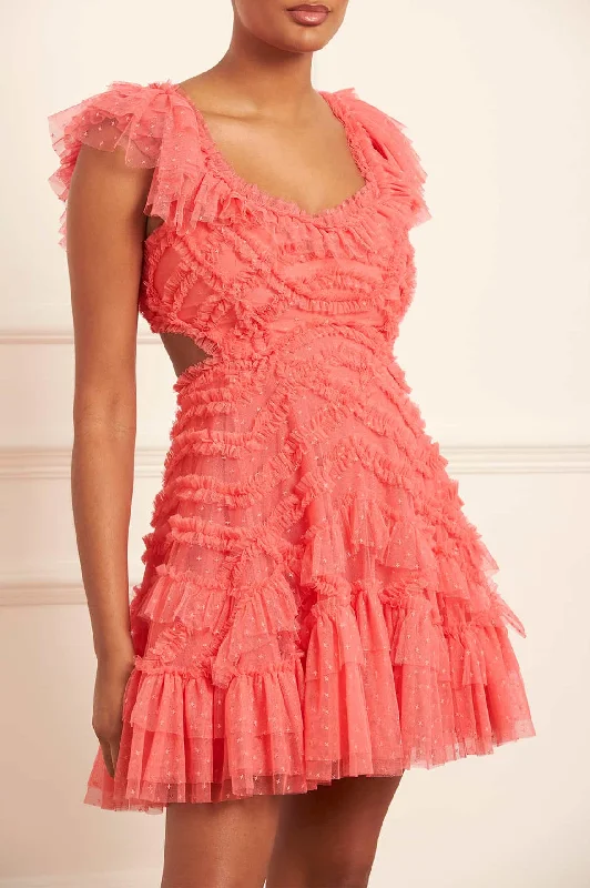 Party Dresses with Embroidered Floral Patterns and Tassel Hem and Sequined Bodice for Ladies' Bohemian and Glamorous LookLola Backless Micro Mini Dress Party Dresses with Embroidered Floral Patterns and Tassel Hem and Sequined Bodice for Ladies' Bohemian and Glamorous LookLola Backless Micro Mini Dress