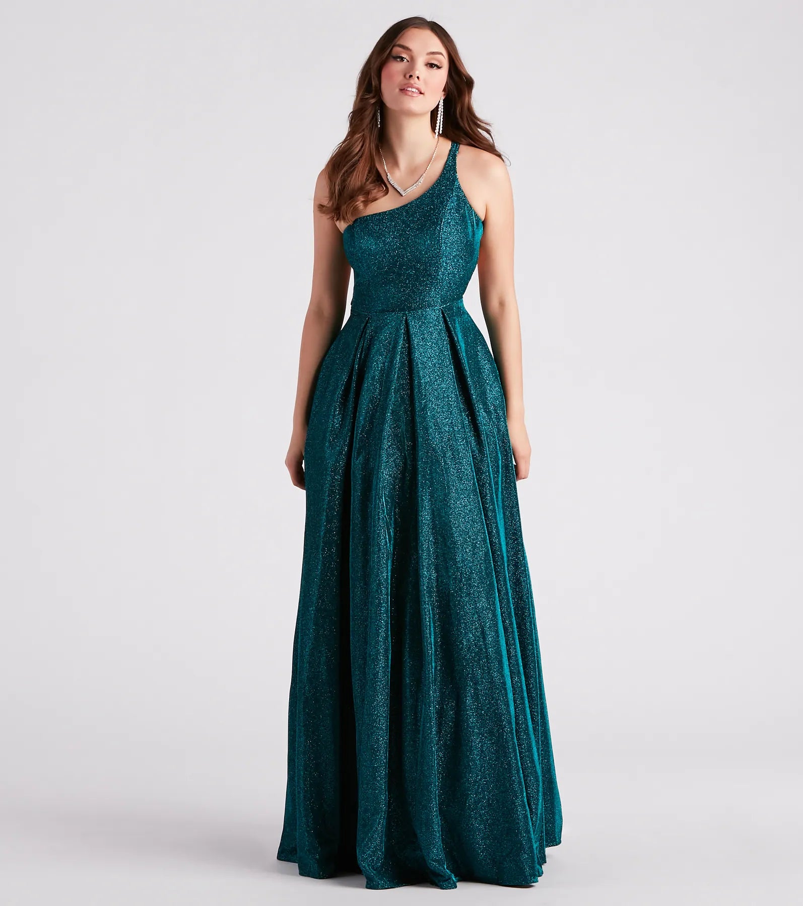 Party Dresses with Tassel Hem and Metallic Lace for Ladies' Boho and Luxurious LookMargie Glitter A-Line Ball Gown Party Dresses with Tassel Hem and Metallic Lace for Ladies' Boho and Luxurious LookMargie Glitter A-Line Ball Gown