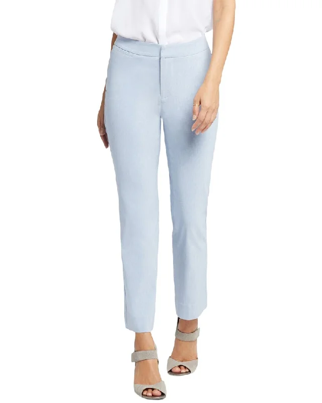 Metallic wide leg dress pants for women in a shiny and glamorous styleNYDJ Marilyn Ankle Slim Trouser Metallic wide leg dress pants for women in a shiny and glamorous styleNYDJ Marilyn Ankle Slim Trouser