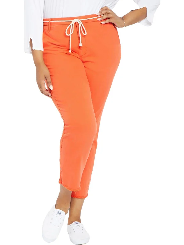 Sequined wide leg pants for women at clubPlus Womens High Rise Frayed Hem Ankle Pants Sequined wide leg pants for women at clubPlus Womens High Rise Frayed Hem Ankle Pants