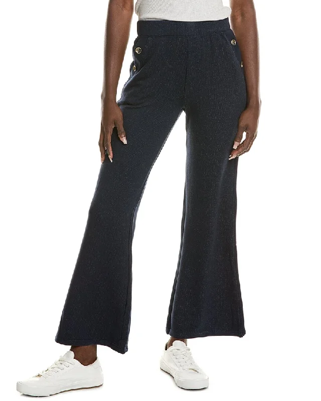 Recycled material pants for women in an eco - friendly optionSol Angeles Brushed Boucle Sailor Pant Recycled material pants for women in an eco - friendly optionSol Angeles Brushed Boucle Sailor Pant