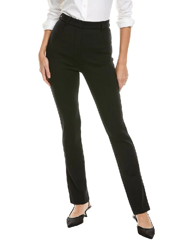 Sheer panel pants for women with a sexy touchSportmax Teti Wool-Blend Trouser