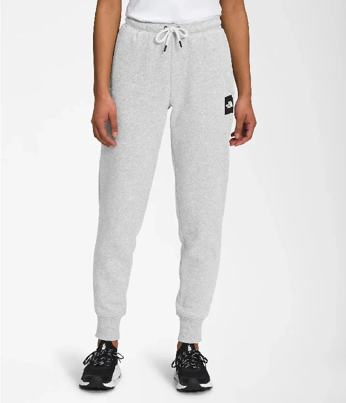 Cuffed pants for women in a stylish detailThe North Face Box NSE NF0A7UP5GAU Joggers Women's Gray Heather Cotton CLO650 Cuffed pants for women in a stylish detailThe North Face Box NSE NF0A7UP5GAU Joggers Women's Gray Heather Cotton CLO650