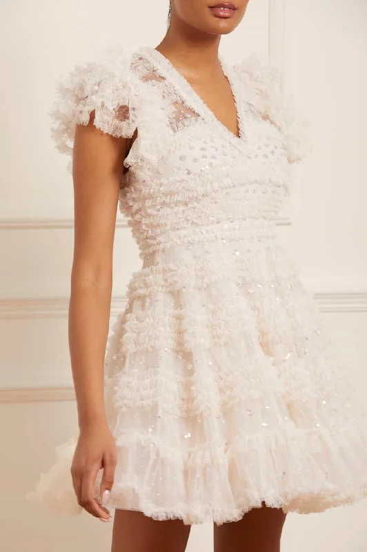Strapless Party Dresses with Beaded Bodice for Ladies' Special OccasionsVivian V-Neck Micro Mini Dress Strapless Party Dresses with Beaded Bodice for Ladies' Special OccasionsVivian V-Neck Micro Mini Dress