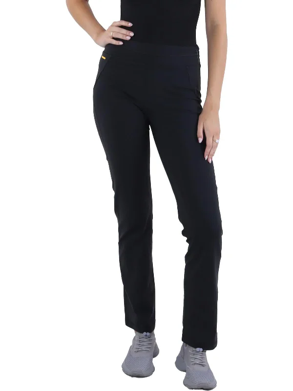 Culottes with ruffled hem for women in a feminine styleWomens High Rise Straight Leg Leggings Culottes with ruffled hem for women in a feminine styleWomens High Rise Straight Leg Leggings