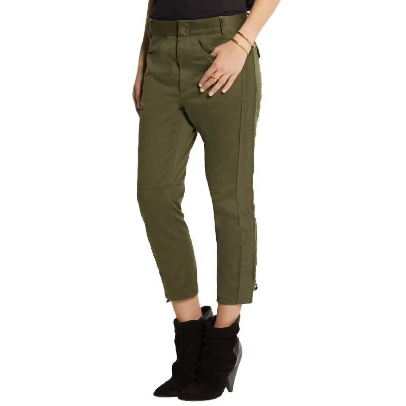 Thermal pants for women in extremely cold weatherWomen's Jessie Cropped Pants In Khaki Thermal pants for women in extremely cold weatherWomen's Jessie Cropped Pants In Khaki