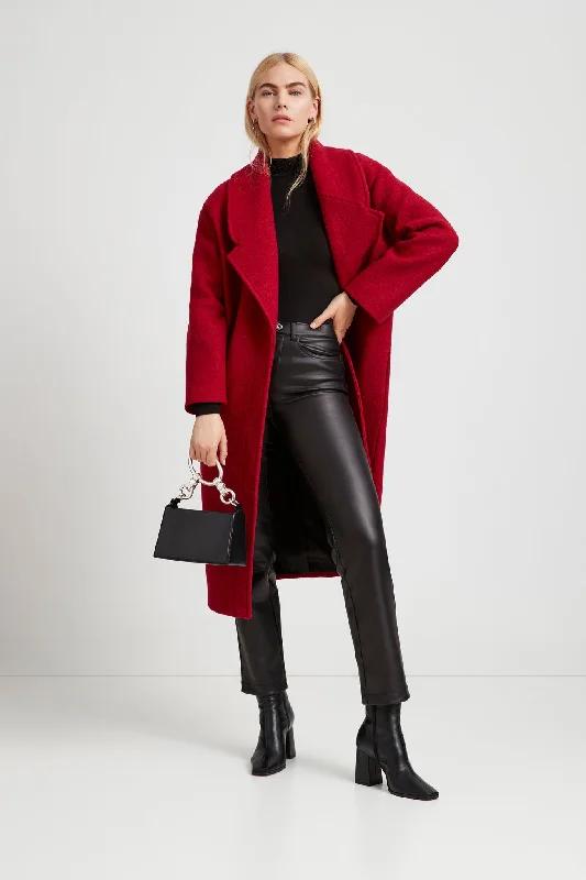 Jacket dresses with a belted waist for a one - piece, stylish optionElizabeth Coat