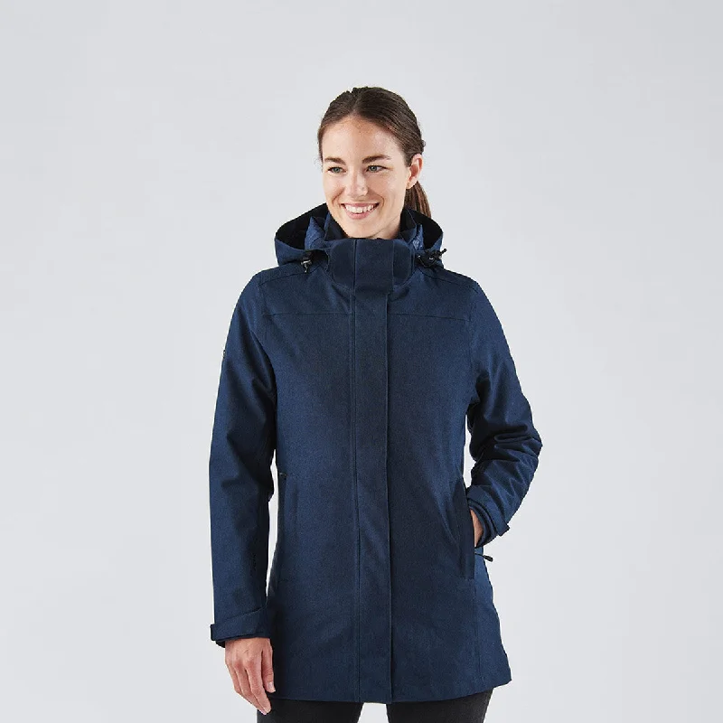 Long jackets with a pleated skirt - like bottom for a unique styleWomen's Avalante System Jacket - SSJ-2W Long jackets with a pleated skirt - like bottom for a unique styleWomen's Avalante System Jacket - SSJ-2W