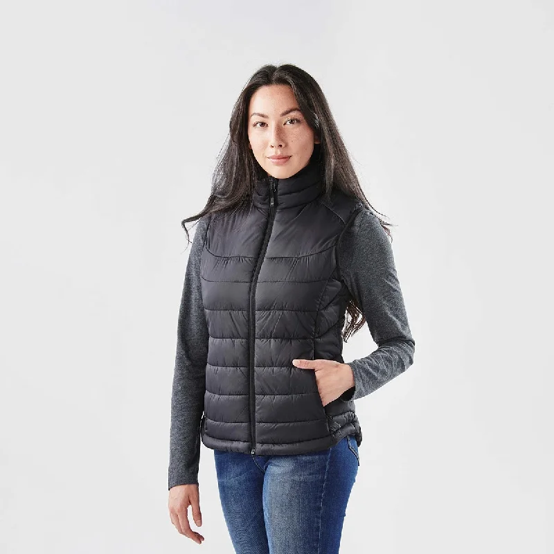 Denim jackets with a tie - dye pattern for a fun and colorful lookWomen's Stavanger Thermal Vest - AFV-1W Denim jackets with a tie - dye pattern for a fun and colorful lookWomen's Stavanger Thermal Vest - AFV-1W