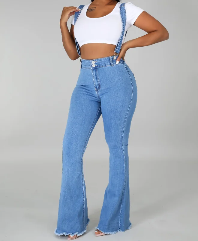 Just For You Denim Overalls
