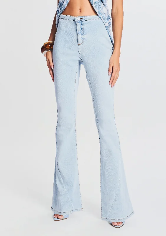 Nora Mid Rise Flare Jean