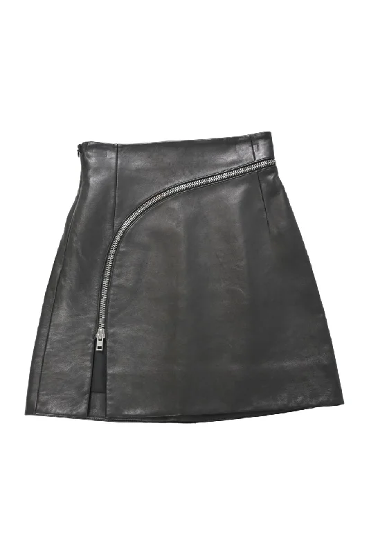 Pencil skirts with a side slit and bow[WW43143] Alexander Wang | Mini Skirt