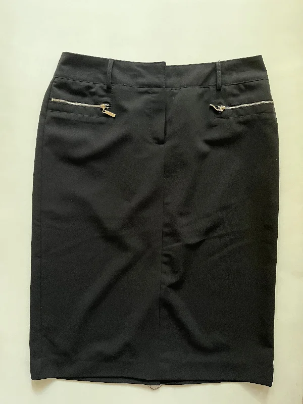Sheer skirts with a lining for a touch of eleganceBlack Skirt Midi Cato, Size 8