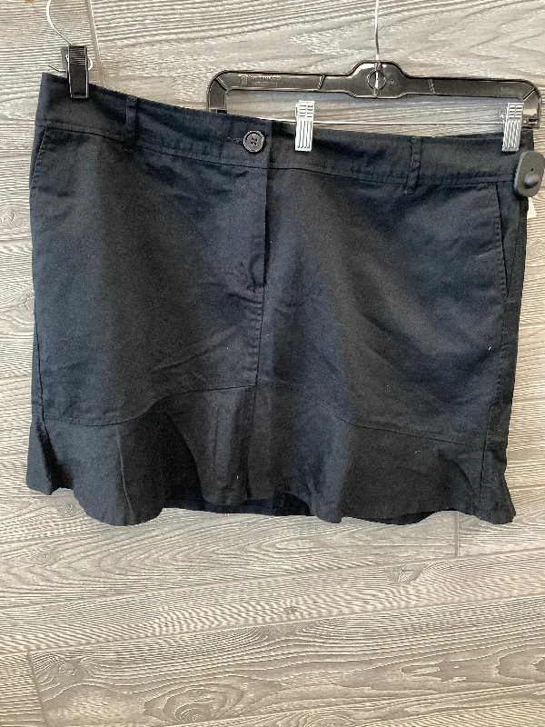 Skirts with a gathered skirt panelBlack Skirt Midi Venezia, Size 20