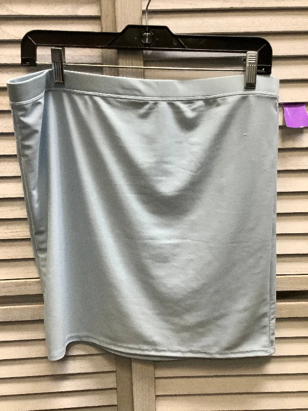 Skirts with an adjustable waistbandBlue Skirt Midi Old Navy, Size L