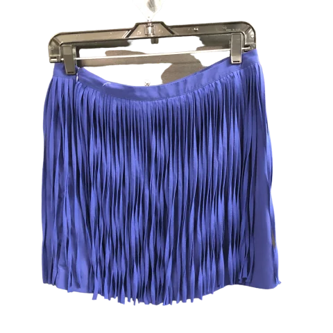 Wrap skirts in soft, flowing fabricsBlue Skirt Mini & Short Zara Basic, Size S