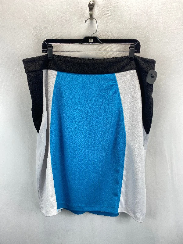 Midi length pencil skirts in classic black for workBlue & White Skirt Midi Ashley Stewart, Size 18 Midi length pencil skirts in classic black for workBlue & White Skirt Midi Ashley Stewart, Size 18
