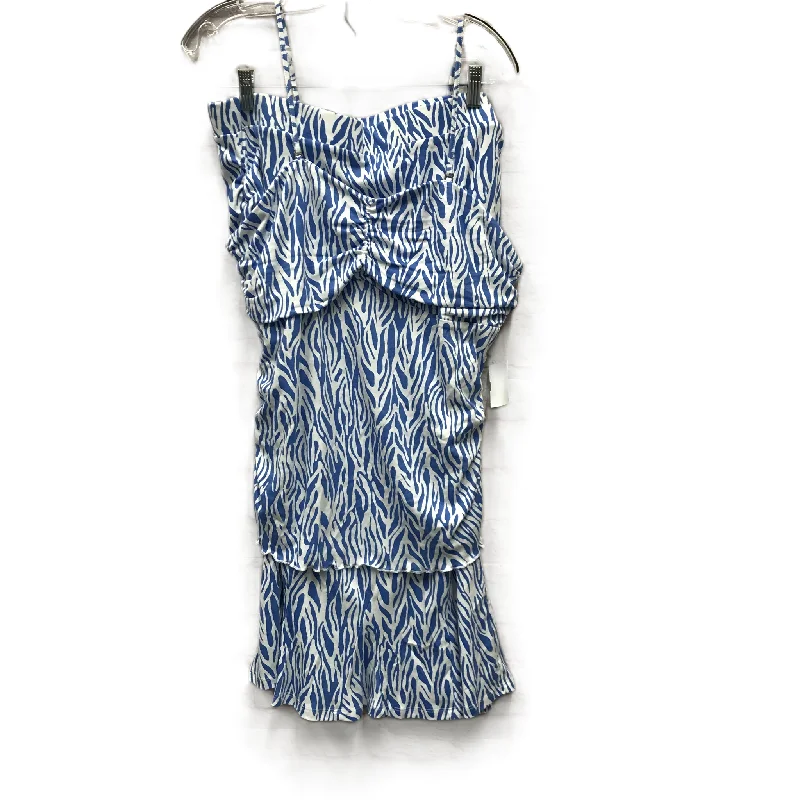 Skirts with a button front placketBlue & White Skirt Set 2pc By Diane Von Furstenberg, Size: Xl Skirts with a button front placketBlue & White Skirt Set 2pc By Diane Von Furstenberg, Size: Xl