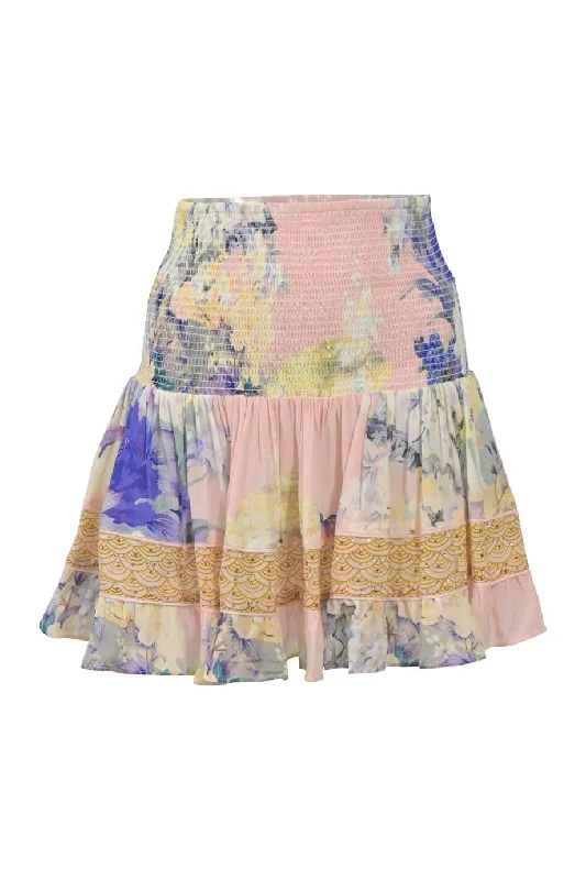 Printed organza skirts for a dreamy look[WW43642] Camilla | Mini Skirt