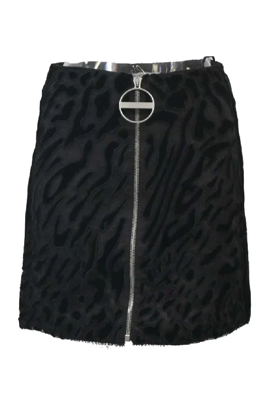 High waisted skirts with a flare from the hip[WW43621] Givenchy | Mini Skirt