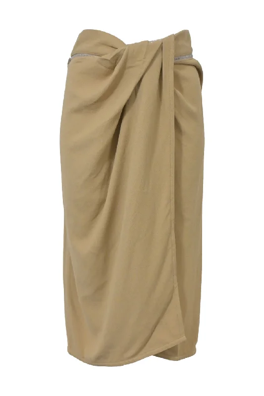 Pencil skirts with a side slit and bow[WW42659] Jacquemus | Pencil Skirt