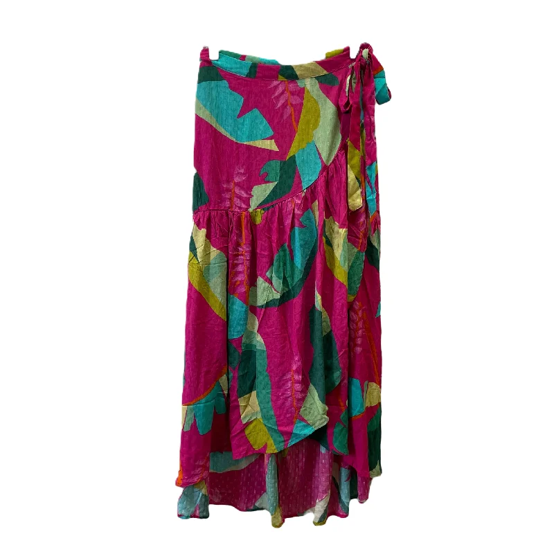 Long skirts with a tiered ruffle designMauve Skirt Maxi By Rachel Roy, Size: 4