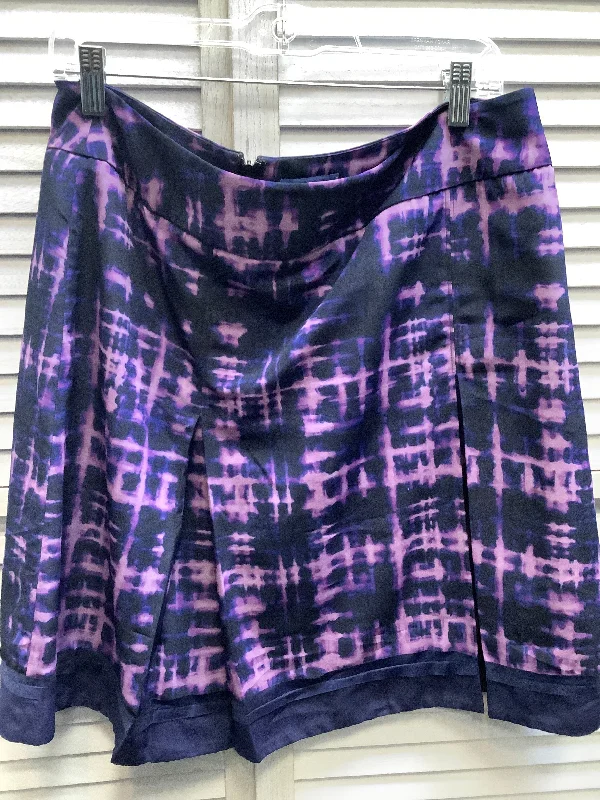 Pleated skirts with a high-low hemMulti-colored Skirt Midi Simply Vera, Size 12