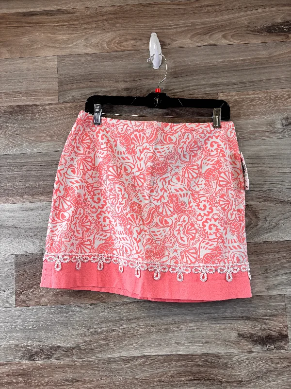 Pleated skirts with a pleated pocketOrange & White Skirt Mini & Short Vineyard Vines, Size 8 Pleated skirts with a pleated pocketOrange & White Skirt Mini & Short Vineyard Vines, Size 8