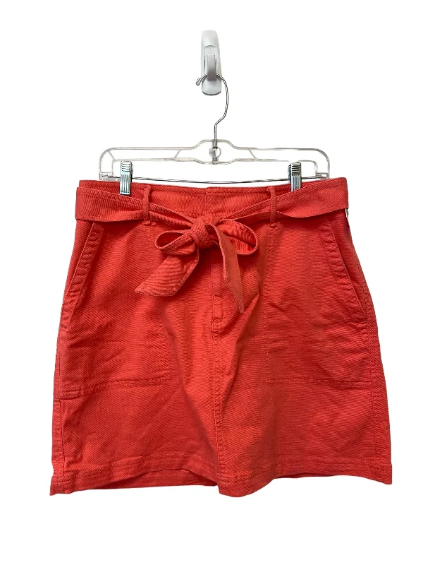 Maxi skirts with a drawstring waistPink Skirt Midi Loft, Size 10